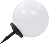vidaXL Außen-Solarlampen 2 Stk. LED Kugel 40 cm RGB 277128 Bild 4