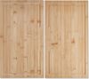 KHG Herd-Abdeckplatte Bambus 2er-Set je 50x28 cm Holz braun, Bambus, (2 tlg) Bild 1