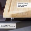 KHG Herd-Abdeckplatte Bambus 2er-Set je 50x28 cm Holz braun, Bambus, (2 tlg) Bild 4
