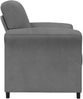 vidaXL 1-Sitzer Sofa Dunkelgrau 88 x 83 x 95 cm Samt 42033926 Bild 4