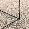 vidaXL Teppich ZIZUR Creme 120x120 cm Jute-Optik Indoor und Outdoor 4010376 Bild 4