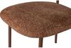 Esszimmerstuhl Valor aus Webstoff, modern gepolstert, Braun, komfortables Design für Dein Zuhause Bild 5