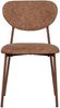 Esszimmerstuhl Valor aus Webstoff, modern gepolstert, Braun, komfortables Design für Dein Zuhause Bild 2