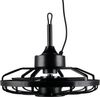 Reality Leuchten LED Deckenleuchte OSLO mit Ventilator, Deckenventilator mit Hängevorrichtung + 3m Kabel, CCT - über Fernbedienung, Dimmfunktion, Nachtlichtfunktion, Timerfunktion, Ventilatorfunktion, getrennt schaltbar, LED fest integriert, Farbwechsl... Bild 4