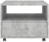 vidaXL Couchtisch Betongrau 55x55x40 cm Holzwerkstoff 810930 Bild 5