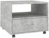 vidaXL Couchtisch Betongrau 55x55x40 cm Holzwerkstoff 810930 Bild 2