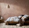 Fleuresse Lech Edelflanell Bettwäsche 155x220 Karo beige sand grau 604466-07 Bild 2