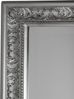 LebensWohnArt Wandspiegel Traumhafter Spiegel FIORAL 162x72cm antik-silber Facette Bild 5