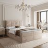 Lookway Boxspringbett AURORA mit Bettkasten und Topper Bild 5
