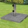 Sonnenschirmständer 30kg Granit Edelstahl Schirmständer Schirmfuß Schirmhalter Bild 4