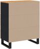 vidaXL Sideboards 2 Stk. 60x33x75 cm Massivholz Akazie 3143636 Bild 3