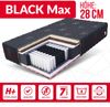Matratze 160x200 Taschenfederkern BLACK MAX 7Zonen H3 28 cm Kokos Latex JACQUARD Bild 2