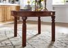 Esstisch rund Akazie 120x120x76 nougat lackiert OXFORD #332 Bild 3