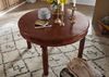 Esstisch rund Akazie 120x120x76 nougat lackiert OXFORD #332 Bild 2