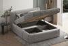 Polsterbett OLAF 160x200 mit Matratze, Bettkasten und Lattenrost. Farbe: VELUTTO 15 Bild 3