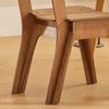 SoBuy HFST01-BR Esszimmerstuhl, MDF, Lackiert, Braun, 44,5 x 86 x 41 cm Bild 4