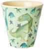 Rice Dino Print Melamin Becher Medium Bild 2