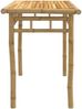 vidaXL Garten-Esstisch 110x55x75 cm Bambus 368031 Bild 5