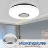 oyajia LED Deckenleuchte 36W LED Deckenleuchte RGB Dimmbar mit Bluetooth Lautsprecher, LED fest integriert, RGB, Dimmbar, mit Fernbedienung oder APP-Steuerung,für Schlafzimmer Küche Wohnzimmer Bild 2