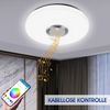 oyajia LED Deckenleuchte 36W LED Deckenleuchte RGB Dimmbar mit Bluetooth Lautsprecher, LED fest integriert, RGB, Dimmbar, mit Fernbedienung oder APP-Steuerung,für Schlafzimmer Küche Wohnzimmer Bild 3
