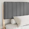 vidaXL Bettgestell mit gepolstertem Kopfteil Dunkelgrau 150 x 200 cm 3398225 Bild 3