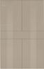 Highboard Couleur / Colors, Glas, Beige, 91 x 140 x 42 cm Bild 3