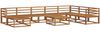 vidaXL Outdoor-Sofagarnitur 9 pcs Natur Massivholz Akazie 3368017 Bild 2