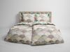 Heckett & Lane Mako-Satin Eco Bettwäsche 155x220 Arana Muscheln Bögen Wende bunt Bild 5