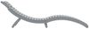 vidaXL Sonnenliege Grau 184x55x64 cm Massivholz Akazie 363279 Bild 4