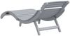 vidaXL Sonnenliege Grau 184x55x64 cm Massivholz Akazie 363279 Bild 5