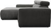 DOMO. collection Ecksofa Brandon, Couch in L-Form mit Kopfteilverstellung, Sofa, Polsterecke, Eckcouch, Polstergarnitur 285 x 175 x 80 cm (BxTxH), grau Bild 4