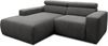 DOMO. collection Ecksofa Brandon, Couch in L-Form mit Kopfteilverstellung, Sofa, Polsterecke, Eckcouch, Polstergarnitur 285 x 175 x 80 cm (BxTxH), grau Bild 3