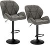 Woltu Barhocker (Set, 2 St), Tresenhocker Designer Hocker mit Rückenlehne Bild 5