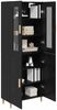 vidaXL Highboard Schwarz Eichen-Optik 69,5 x 34 x 180 cm 3416199 Bild 3