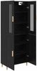 vidaXL Highboard Schwarz Eichen-Optik 69,5 x 34 x 180 cm 3416199 Bild 5