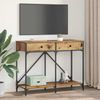 Konsolentisch, Beistelltisch, Konsole Altholz 100 x 39 x 78,5 cm Holzwerkstoff Bild 4