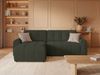 Selsey Simolla – Ecksofa mit Schlaffunktion und Bettkasten, links, Chenille, Olivgrün Bild 2