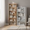 Relaxdays Bücherregal mit verstellbaren Böden Bild 3