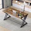 Holz Computertisch Rustikaler Schreibtisch Home Office Schlafzimmer Tisch Bild 5