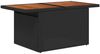 vidaXL Garten-Sofa-Set mit Kissen 7 pcs Schwarz 3349435 Bild 5