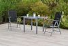 Amalfi Set 3tlg, 2 Klappsessel, Balkonausziehtisch 80 (120) x 70 cm, Bild 1