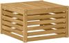 vidaXL Outdoor-Sofagarnitur 9 pcs Weiß und Beige 59 x 59 x 37 cm 3391588 Bild 4