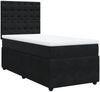 vidaXL Boxspringbett mit Matratze Schwarz 80x200 cm Samt 3294504 Bild 3