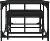 vidaXL Satztische 2 Stk. Schwarz Holzwerkstoff 835394 Bild 5