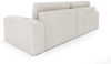 Sofa 3-Sitzer mit Schlaffunktion NATALIA in Stoff Tilia Creme Bild 2