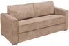 Vente-unique - LORETO Sofa SamtStoff Schokoladenbraun - B 223 cm95 cm x H 90 cm x L 215 cm Bild 2