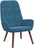 vidaXL Relaxsessel Blau Samt 4102642 Bild 2