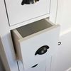Schrank im Landhausstil weiß mit Schubladen Bild 3