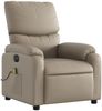 vidaXL Massagesessel Elektrisch Cappuccino-Braun Kunstleder 3204885 Bild 4