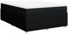 vidaXL Boxspringbett mit Matratze Schwarz 160x200 cm Stoff 3285583 Bild 2